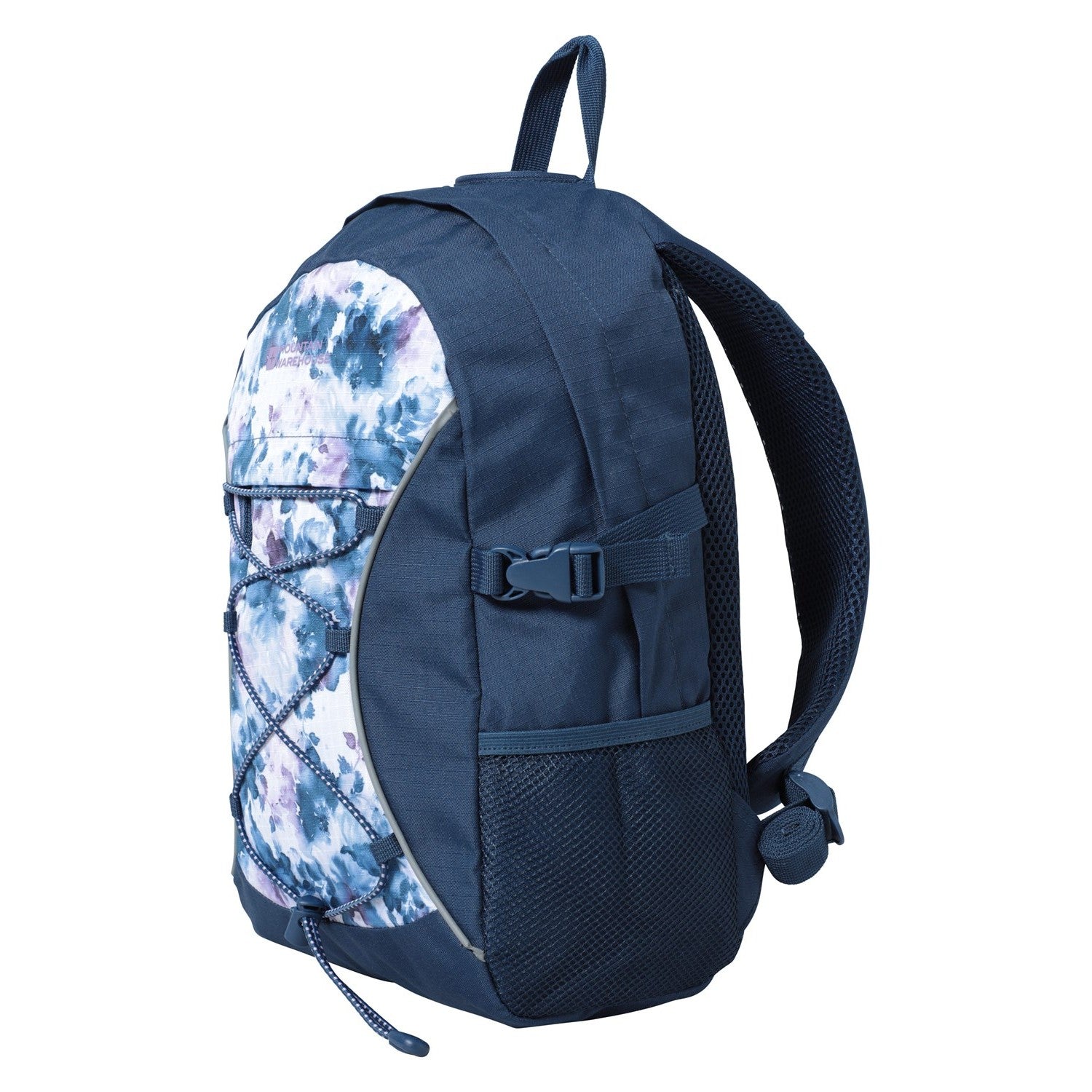 Purple - Lifestyle - Mountain Warehouse Bolt Patterned 18L Backpack
