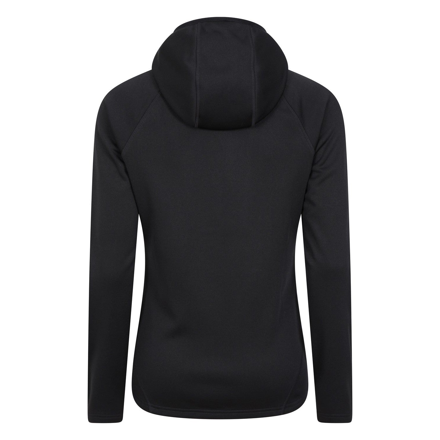 Black - Back - Mountain Warehouse Womens-Ladies Dynamic Chakra IsoCool Full Zip Hoodie