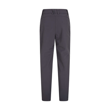 Grey - Back - Mountain Warehouse Womens-Ladies Sierra Softshell Ski Trousers