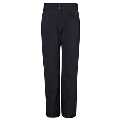 Black - Front - Mountain Warehouse Womens-Ladies Isola Extreme RECCO Ski Trousers