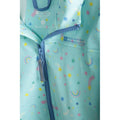 Teal - Close up - Mountain Warehouse Childrens-Kids Raindrop Waterproof Jacket And Trousers Set