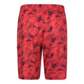 Red - Back - Mountain Warehouse Mens Printed Swim Shorts
