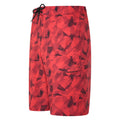 Red - Lifestyle - Mountain Warehouse Mens Printed Swim Shorts