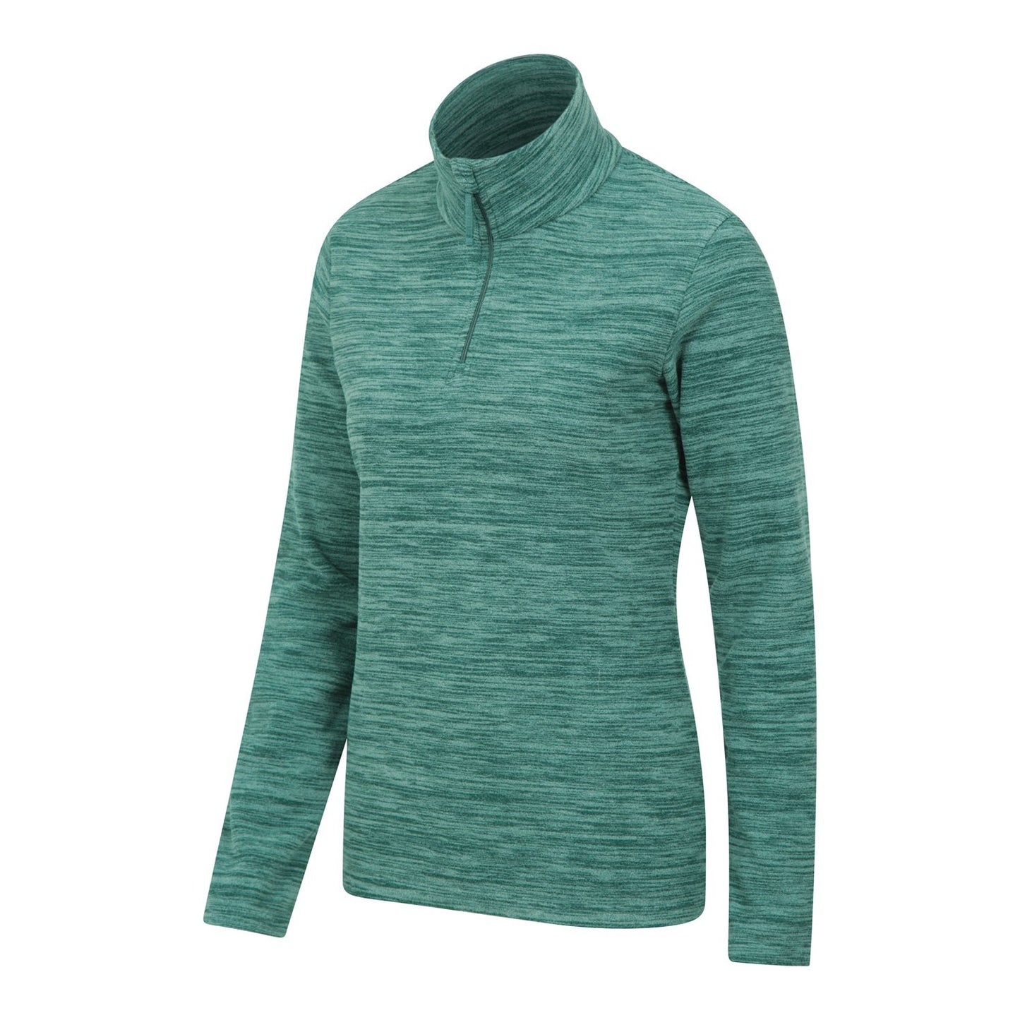 Green - Side - Mountain Warehouse Womens-Ladies Snowdon Fleece Top