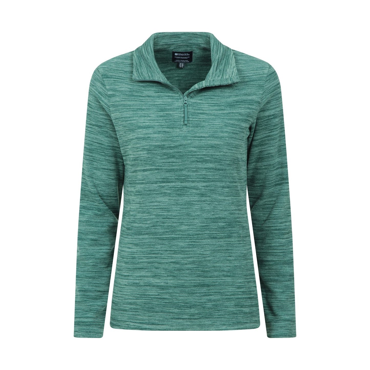 Green - Pack Shot - Mountain Warehouse Womens-Ladies Snowdon Fleece Top