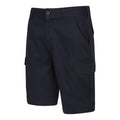 Navy - Side - Mountain Warehouse Mens Lakeside Cargo Shorts (Pack of 2)
