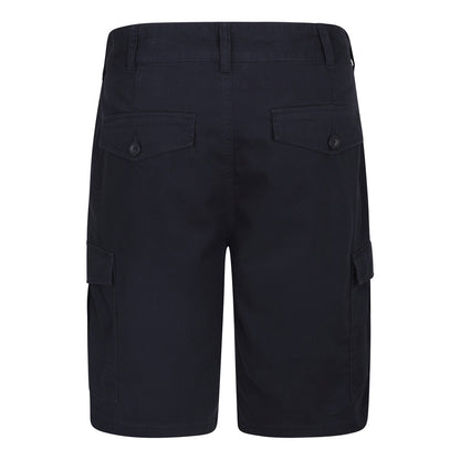 Navy - Pack Shot - Mountain Warehouse Mens Lakeside Cargo Shorts (Pack of 2)