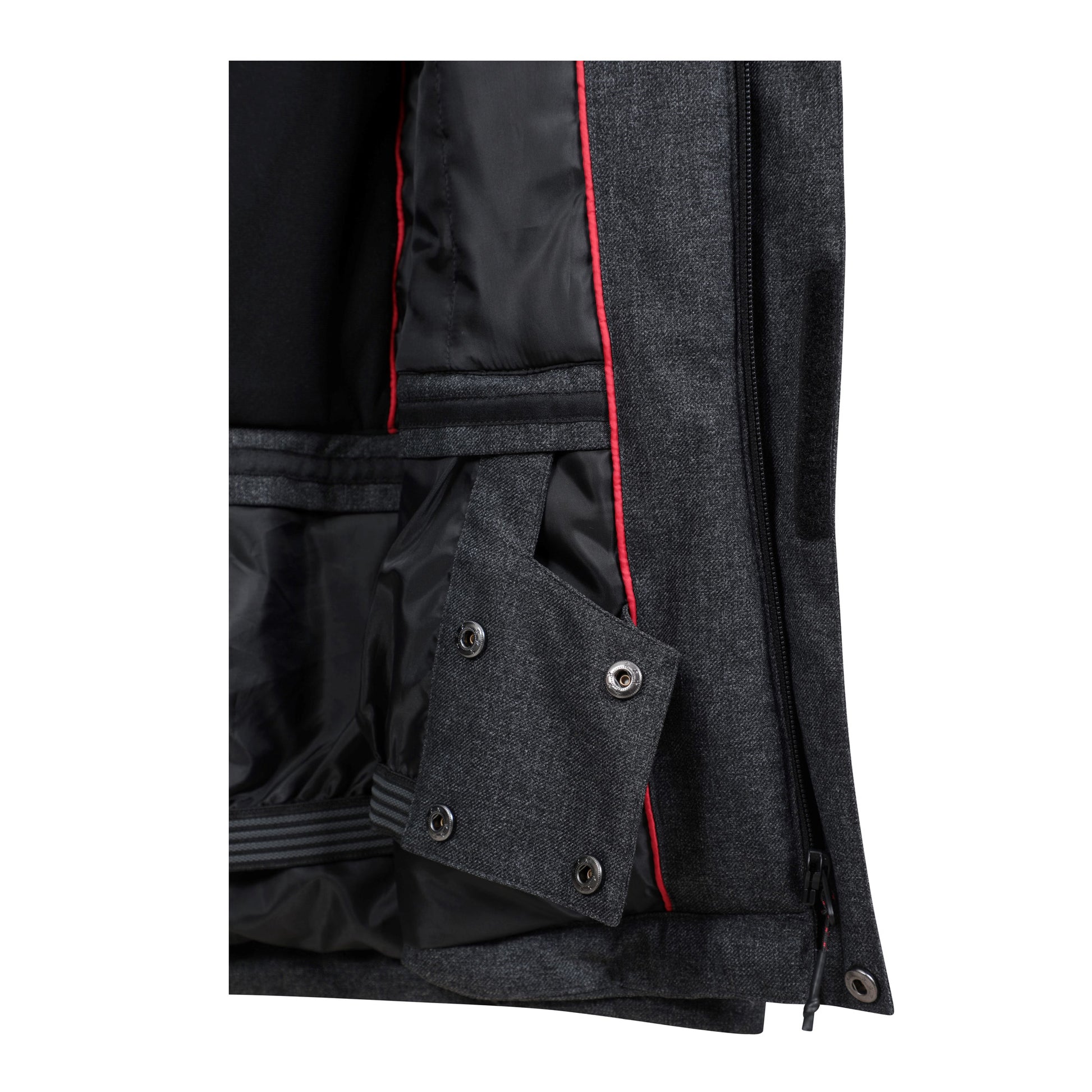 Grey - Pack Shot - Mountain Warehouse Mens Comet II Ski Jacket