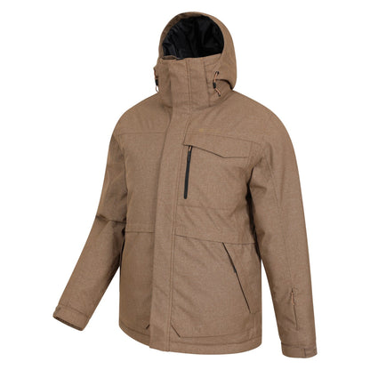 Tan - Side - Mountain Warehouse Mens Comet II Ski Jacket