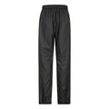 Black - Back - Mountain Warehouse Womens-Ladies Spray Waterproof Trousers