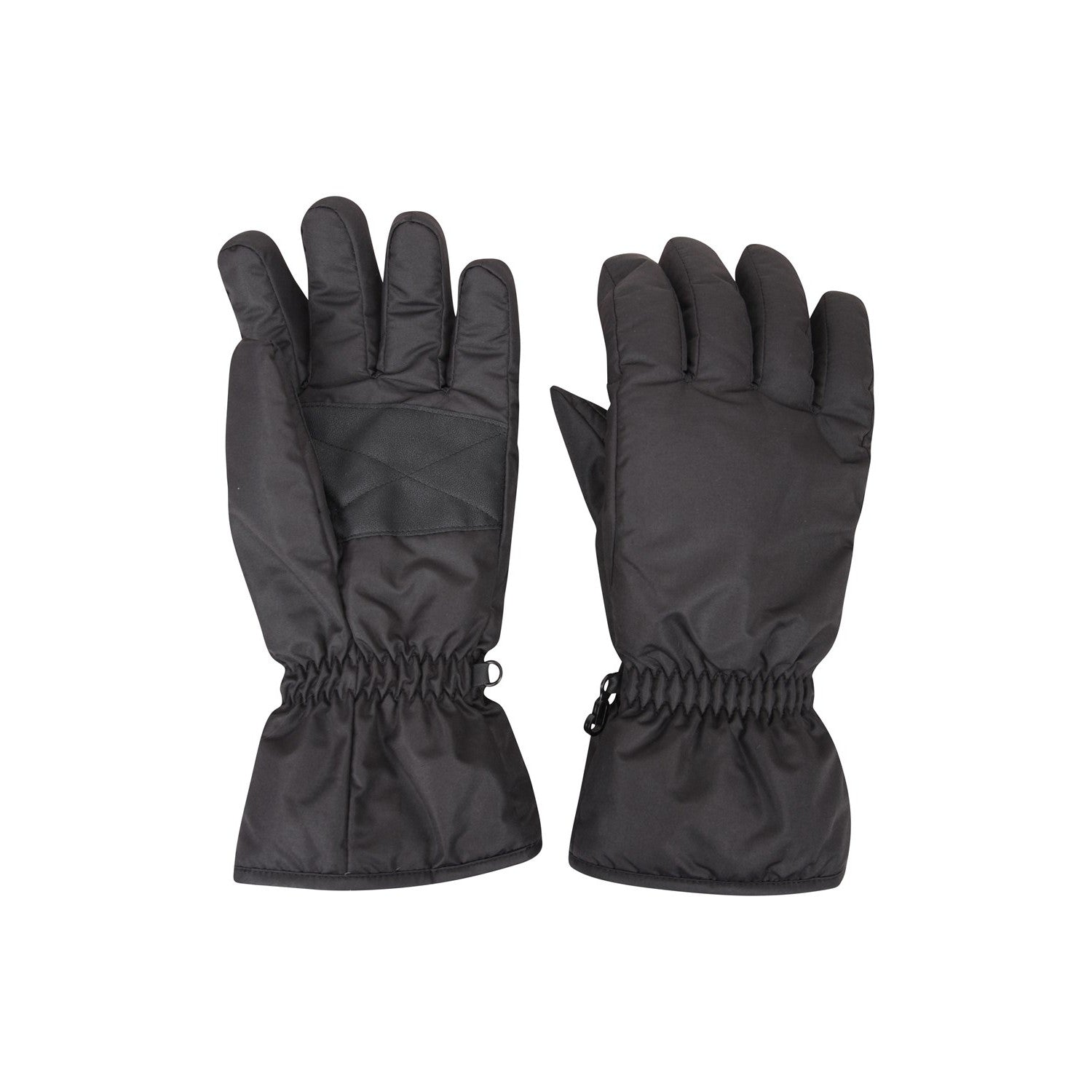 Black - Side - Mountain Warehouse Mens Winter Accessories Set
