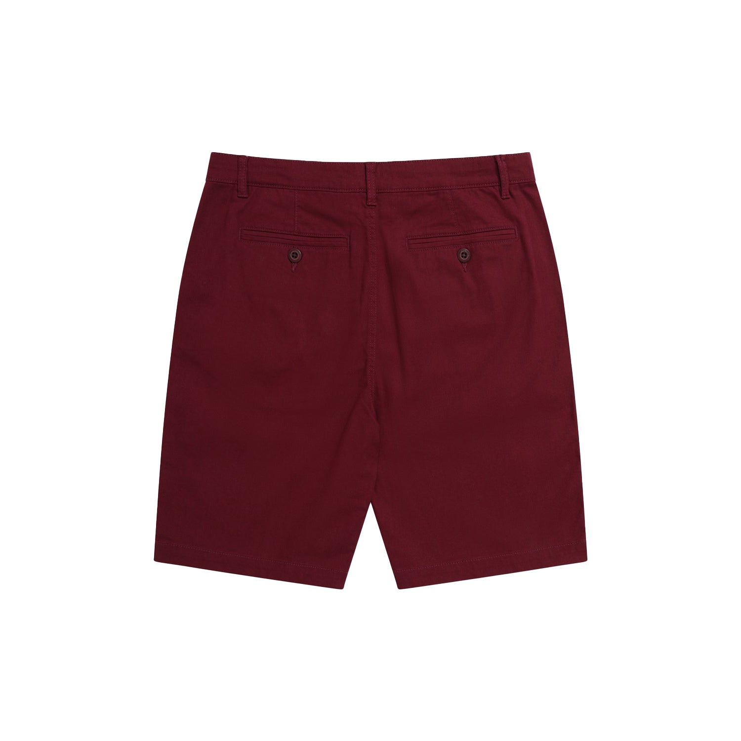 Burgundy - Back - Animal Mens Westbay Shorts