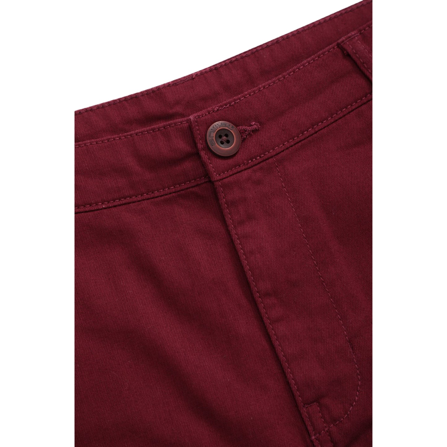 Burgundy - Side - Animal Mens Westbay Shorts