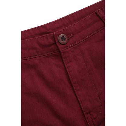 Burgundy - Side - Animal Mens Westbay Shorts
