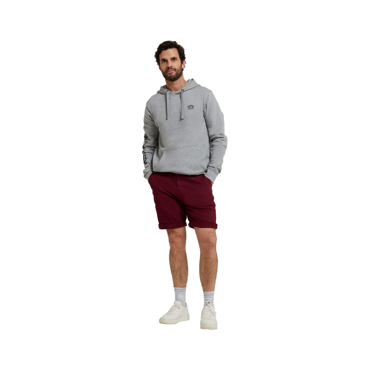 Burgundy - Lifestyle - Animal Mens Westbay Shorts