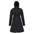 Black - Close up - Mountain Warehouse Womens-Ladies Malachite 2 in 1 Maternity Parka