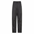 Black - Front - Mountain Warehouse Womens-Ladies Spray Waterproof Trousers