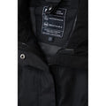 Black - Close up - Mountain Warehouse Womens-Ladies Thunderstorm 3 in 1 Waterproof Jacket