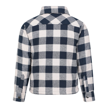 Navy - Back - Mountain Warehouse Childrens-Kids Orion Shirt Jacket