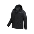 Grey - Lifestyle - Mountain Warehouse Mens Storm III 3 in 1 Waterproof Jacket