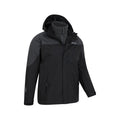 Grey - Lifestyle - Mountain Warehouse Mens Storm III 3 in 1 Waterproof Jacket