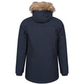 Navy - Back - Mountain Warehouse Mens Gorge II Long Jacket