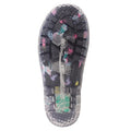 Fuchsia-Black-White - Close up - Mountain Warehouse Childrens-Kids Splash Wellington Boots