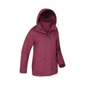 Burgundy - Lifestyle - Mountain Warehouse Womens-Ladies Fell II 3 In 1 Jacket