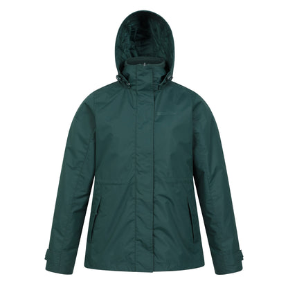 Dark Green - Front - Mountain Warehouse Womens-Ladies Fell II 3 In 1 Jacket