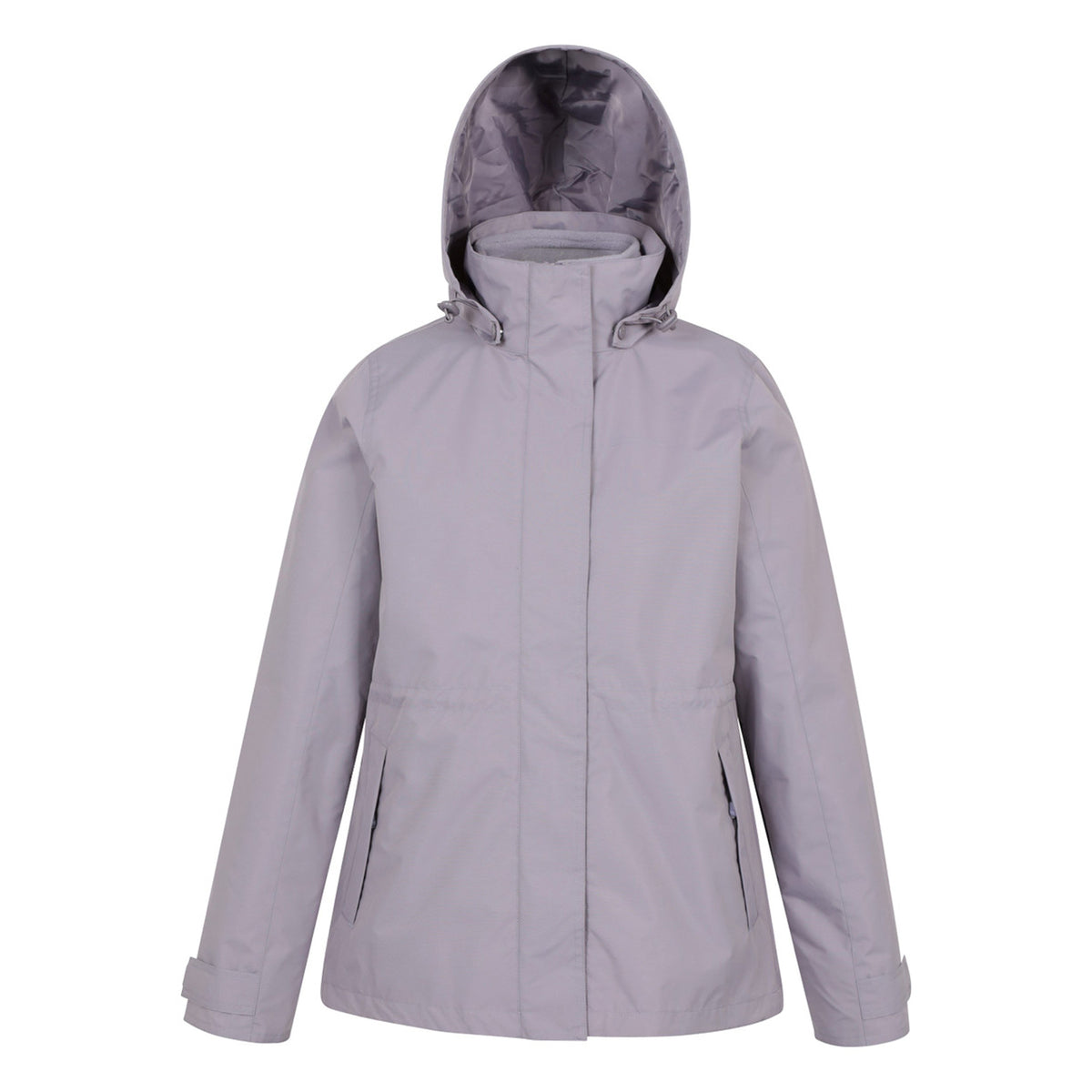 Dusky Purple - Front - Mountain Warehouse Womens-Ladies Fell II 3 In 1 Jacket