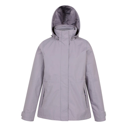 Dusky Purple - Front - Mountain Warehouse Womens-Ladies Fell II 3 In 1 Jacket