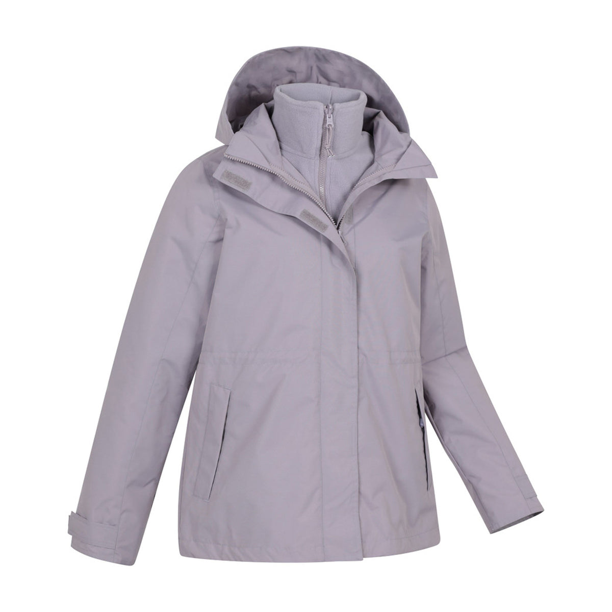 Dusky Purple - Back - Mountain Warehouse Womens-Ladies Fell II 3 In 1 Jacket