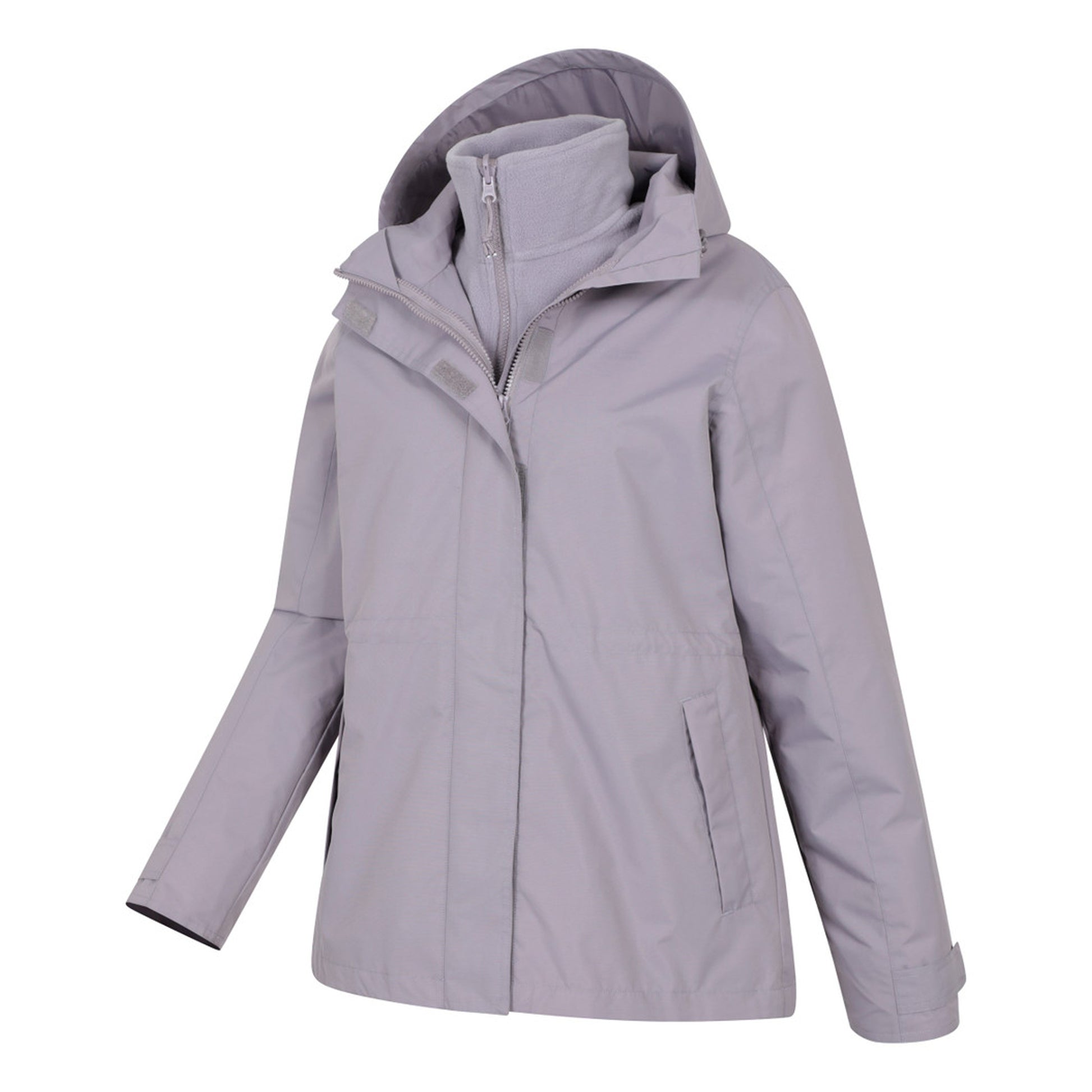 Dusky Purple - Lifestyle - Mountain Warehouse Womens-Ladies Fell II 3 In 1 Jacket