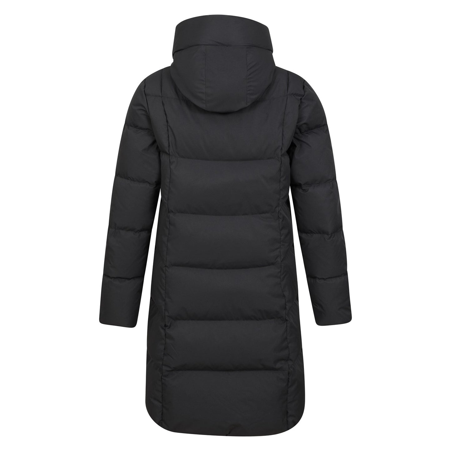 Black - Back - Mountain Warehouse Womens-Ladies Cosy Extreme II Wrap Down Jacket