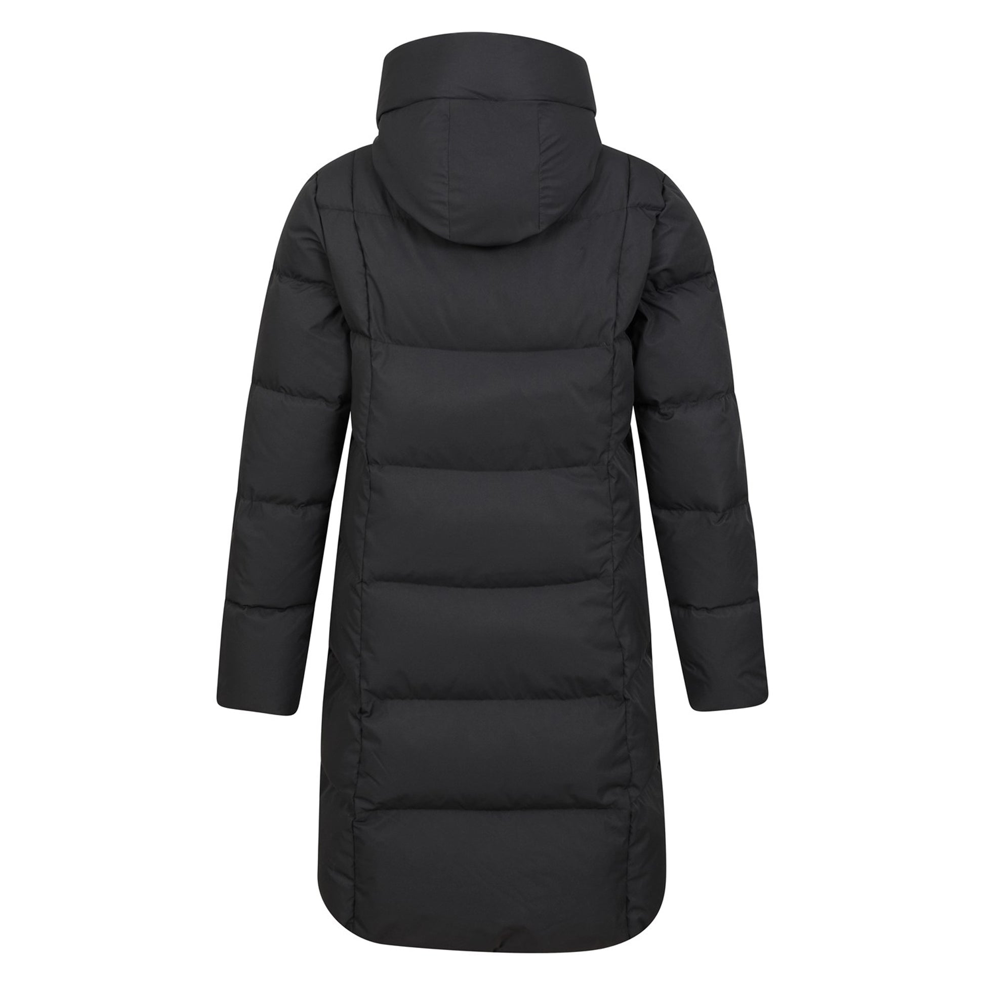 Black - Back - Mountain Warehouse Womens-Ladies Cosy Extreme II Wrap Down Jacket