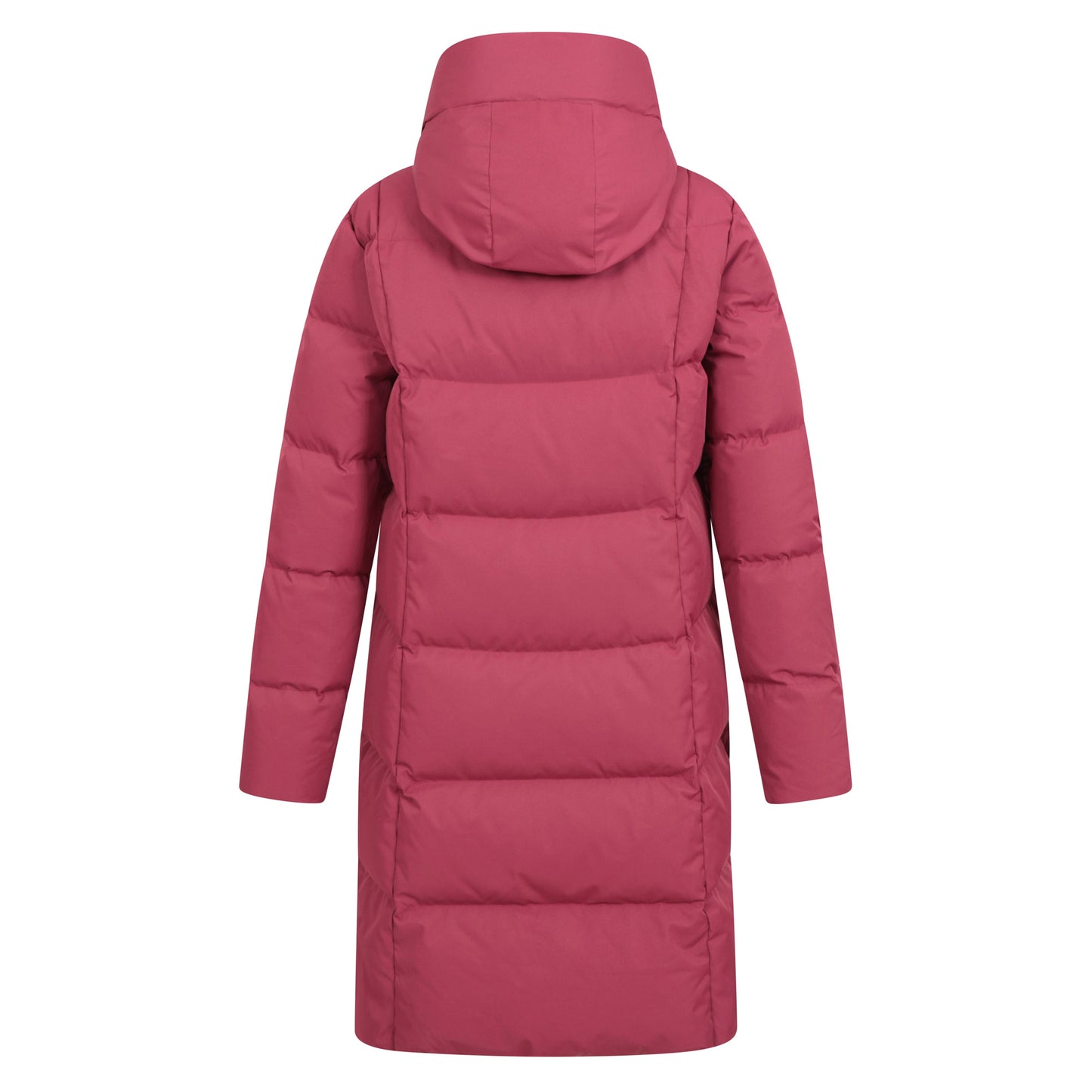 Burgundy - Back - Mountain Warehouse Womens-Ladies Cosy Extreme II Wrap Down Jacket