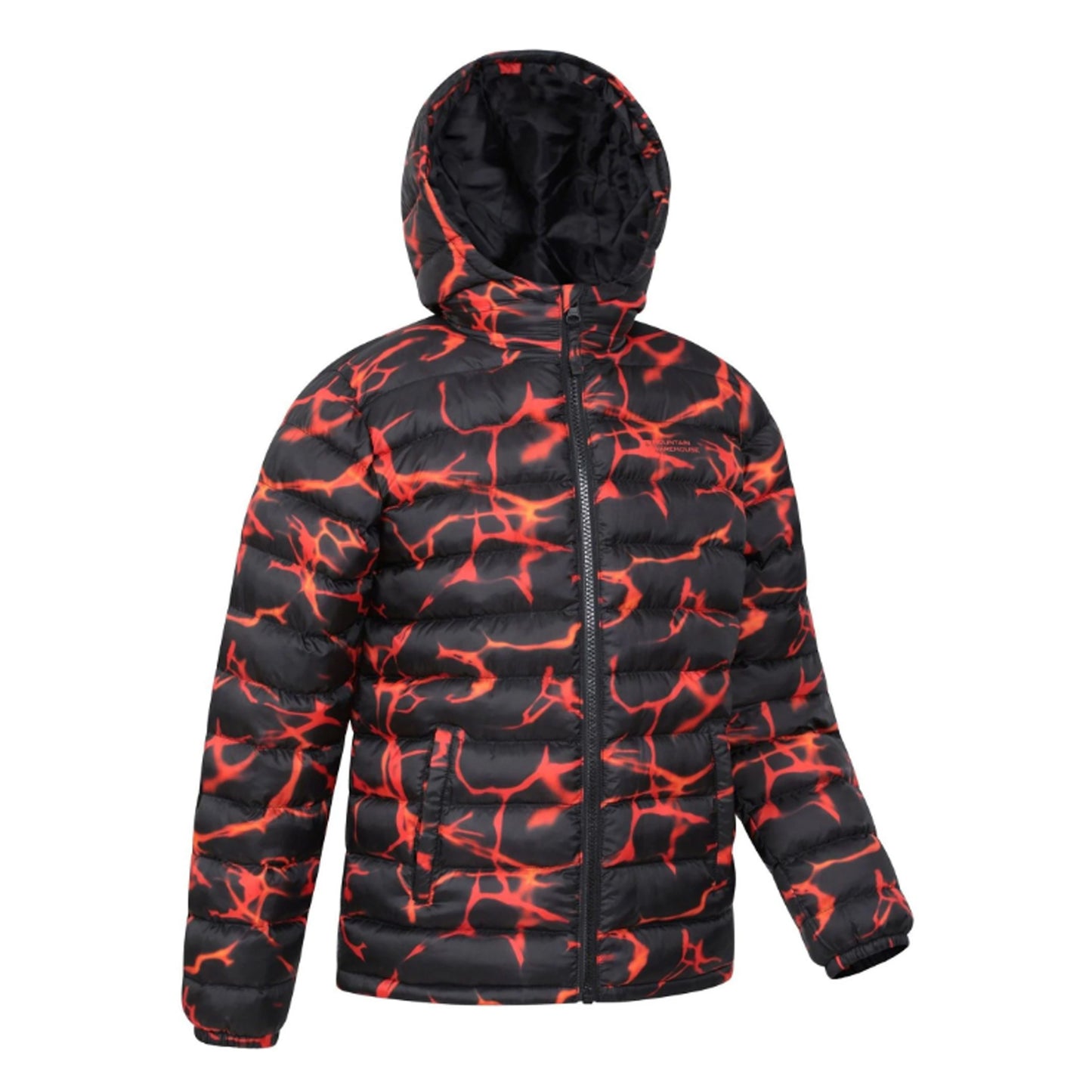 Rust - Lifestyle - Mountain Warehouse Childrens-Kids Seasons Watercolour Padded Jacket