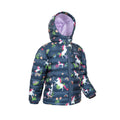 Blue - Side - Mountain Warehouse Childrens-Kids Seasons Unicorn Padded Jacket