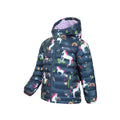 Blue - Lifestyle - Mountain Warehouse Childrens-Kids Seasons Unicorn Padded Jacket