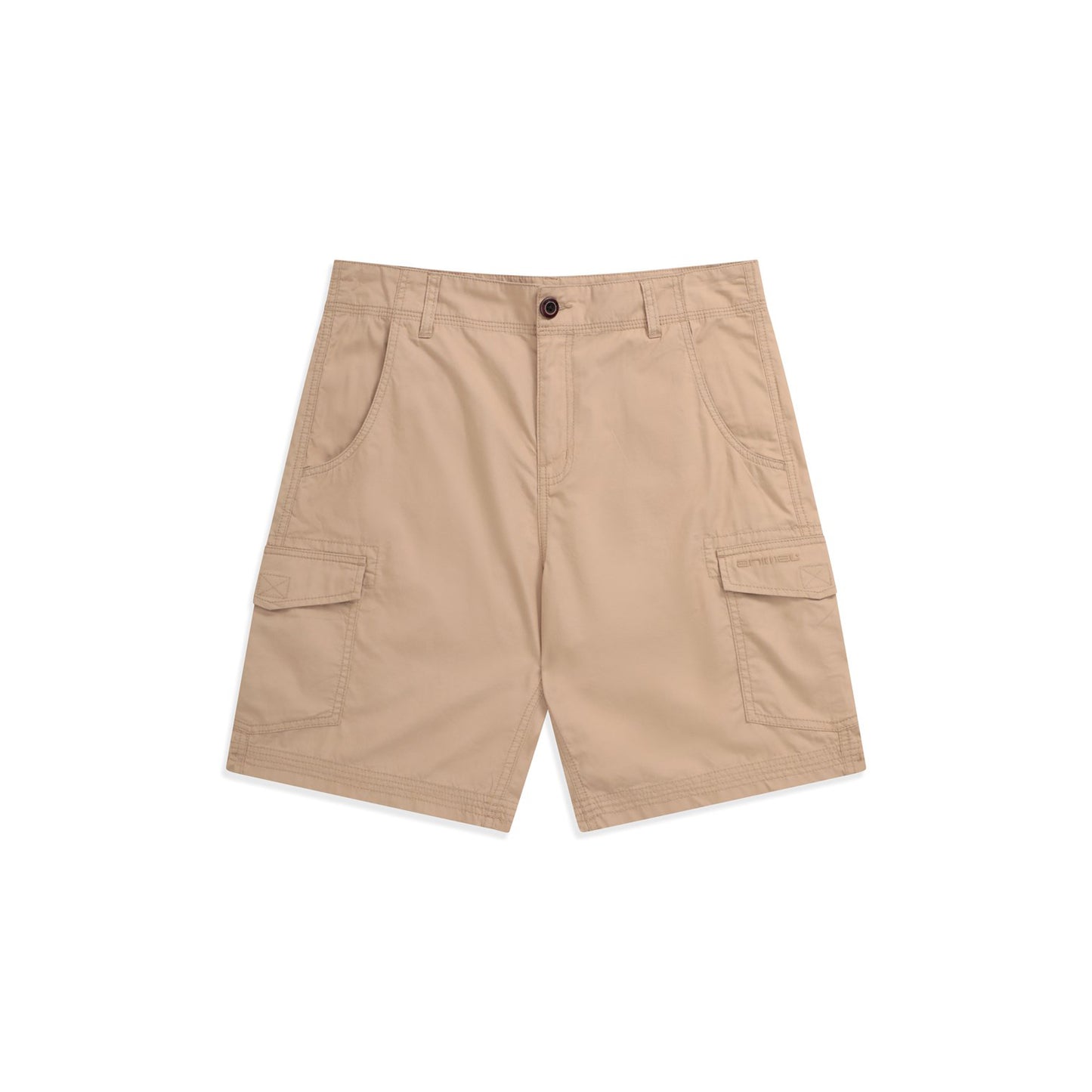 Beige - Front - Animal Mens Atlantis Organic Cargo Shorts