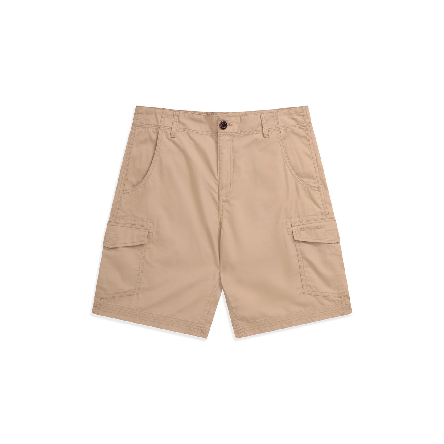 Beige - Front - Animal Mens Atlantis Organic Cargo Shorts