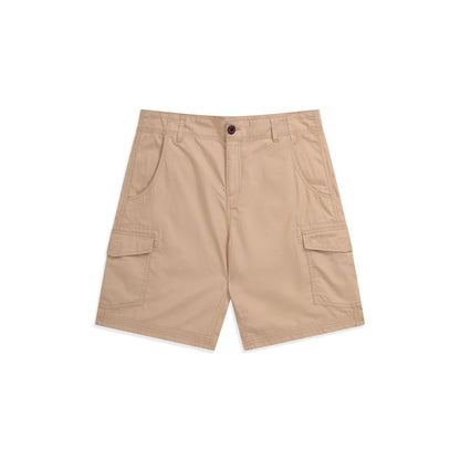 Beige - Front - Animal Mens Atlantis Organic Cargo Shorts