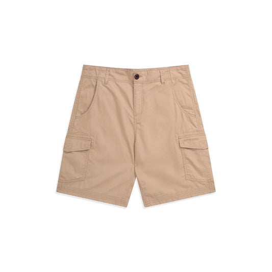 Beige - Front - Animal Mens Atlantis Organic Cargo Shorts