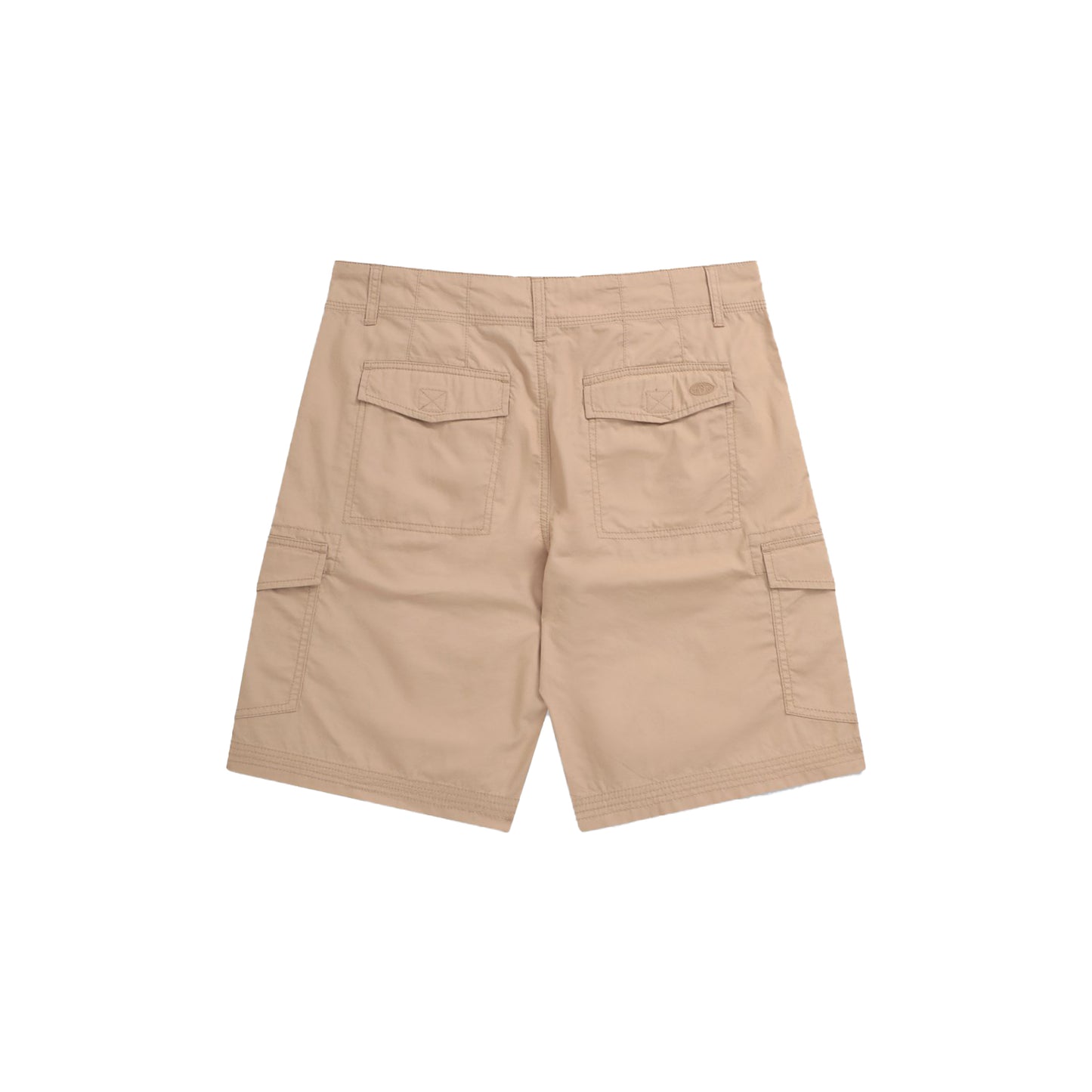 Beige - Back - Animal Mens Atlantis Organic Cargo Shorts