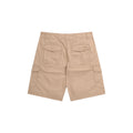 Beige - Back - Animal Mens Atlantis Organic Cargo Shorts