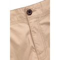 Beige - Side - Animal Mens Atlantis Organic Cargo Shorts