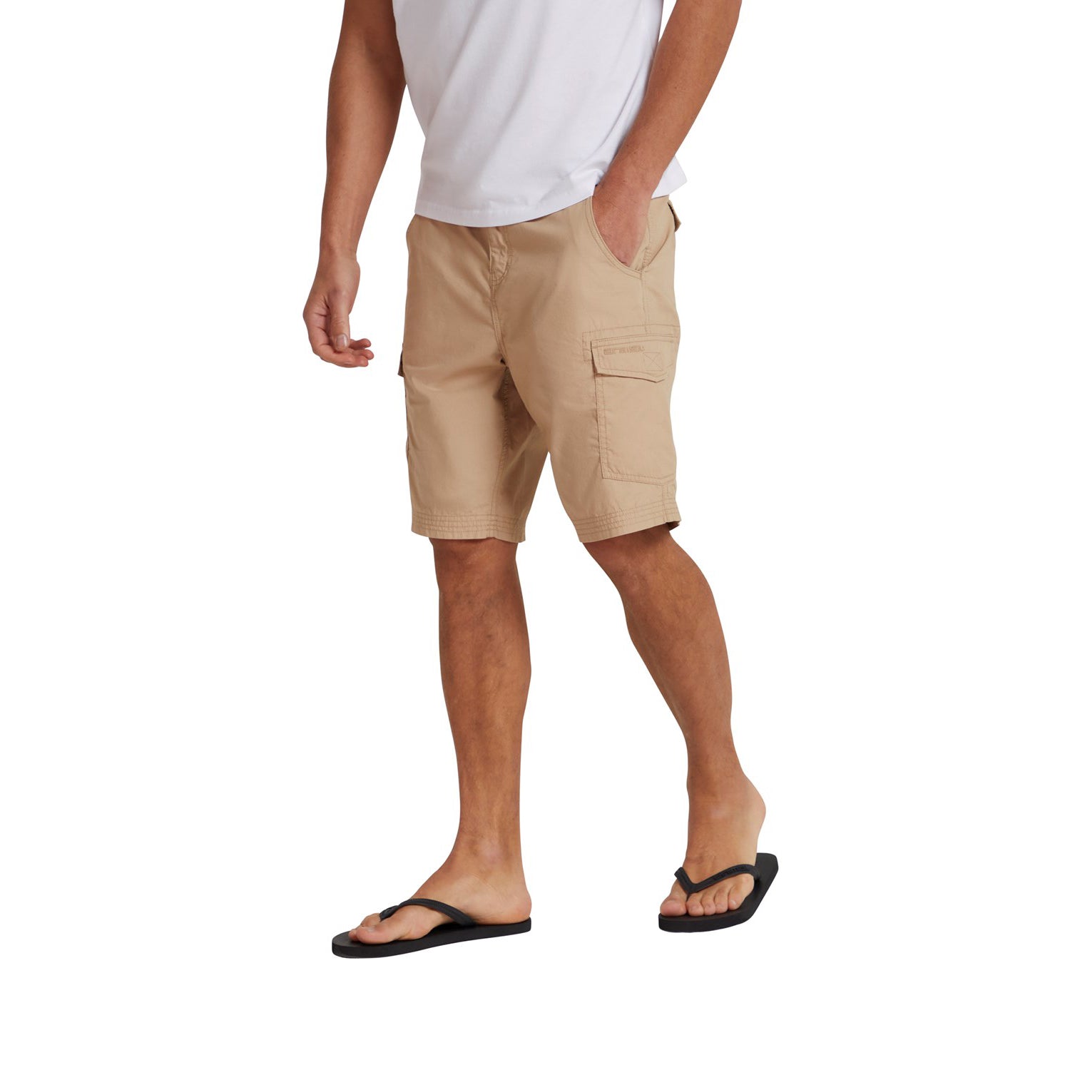 Beige - Lifestyle - Animal Mens Atlantis Organic Cargo Shorts