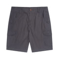 Charcoal - Front - Animal Mens Atlantis Organic Cargo Shorts