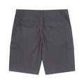Charcoal - Back - Animal Mens Atlantis Organic Cargo Shorts