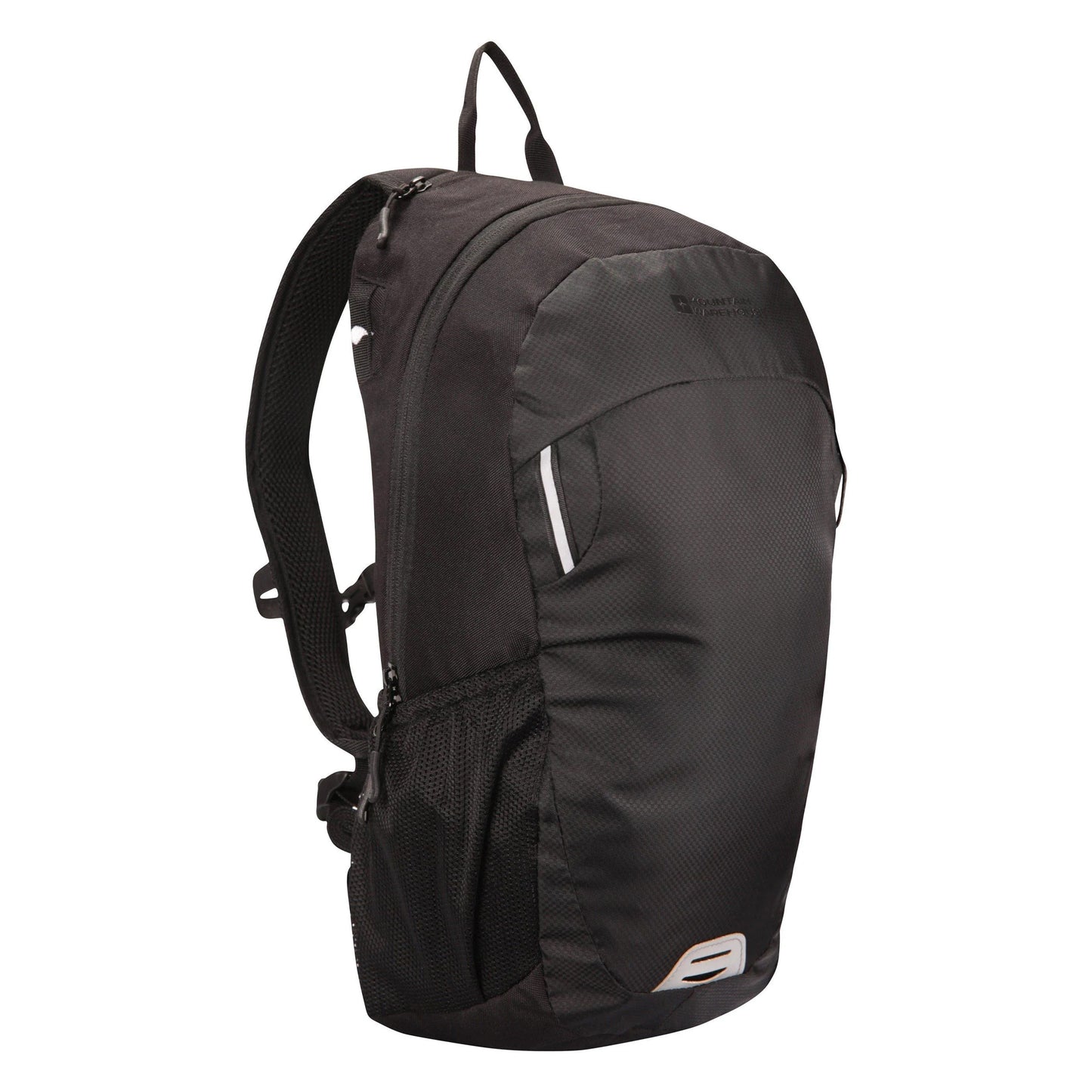 Black - Side - Mountain Warehouse Onyx Lightweight 15L Backpack